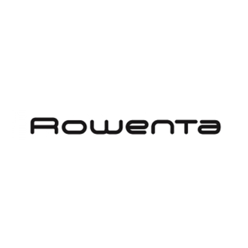 Rowenta logo on a white background, showcasing the brand's expertise in small appliance repairs.